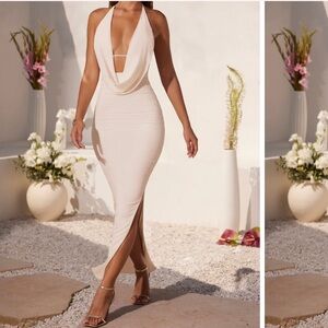 Oh Polly Ivory Dress - NEW WITH TAGS